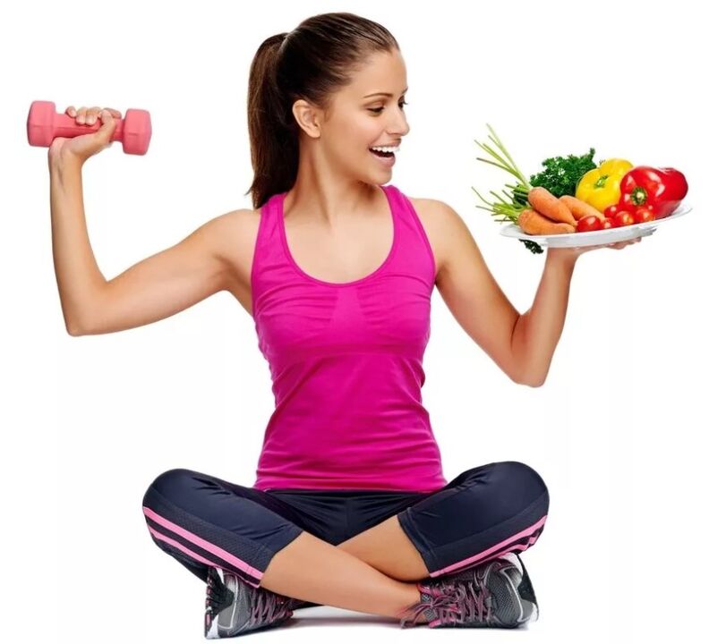 Angemessene Ernährung und Sport