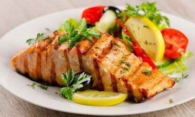 Bereiten Sie Gerichte für eine Proteindiät zu