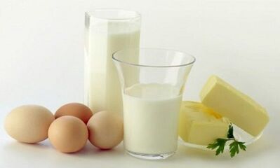 Lebensmittel, die in einer Proteindiät erlaubt sind.